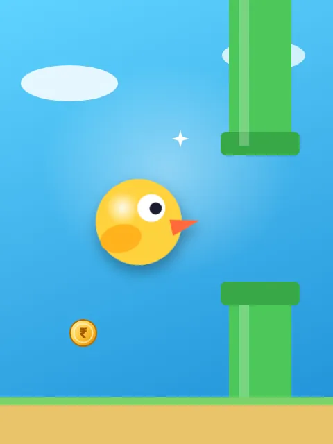 Tappy Bird game in the Mirana Club app